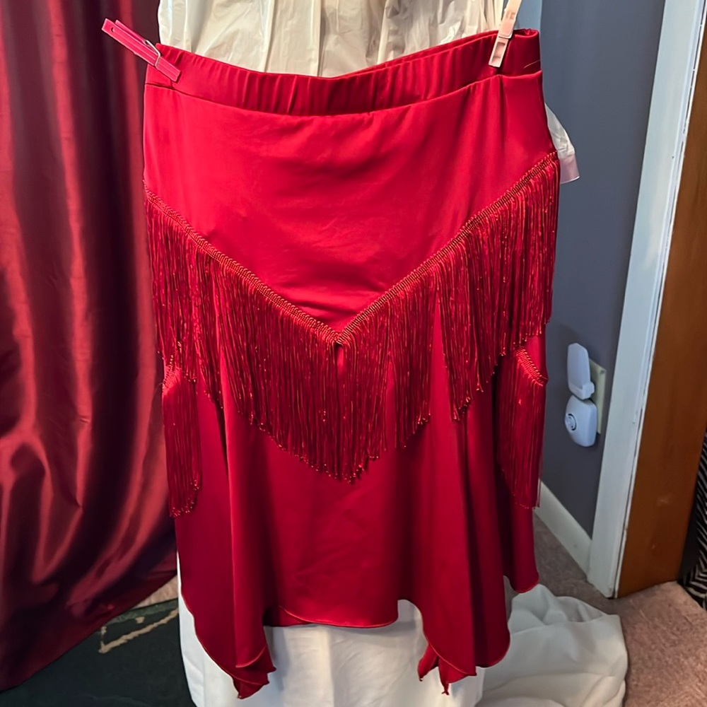 Flirty Fringed Dance Skirt